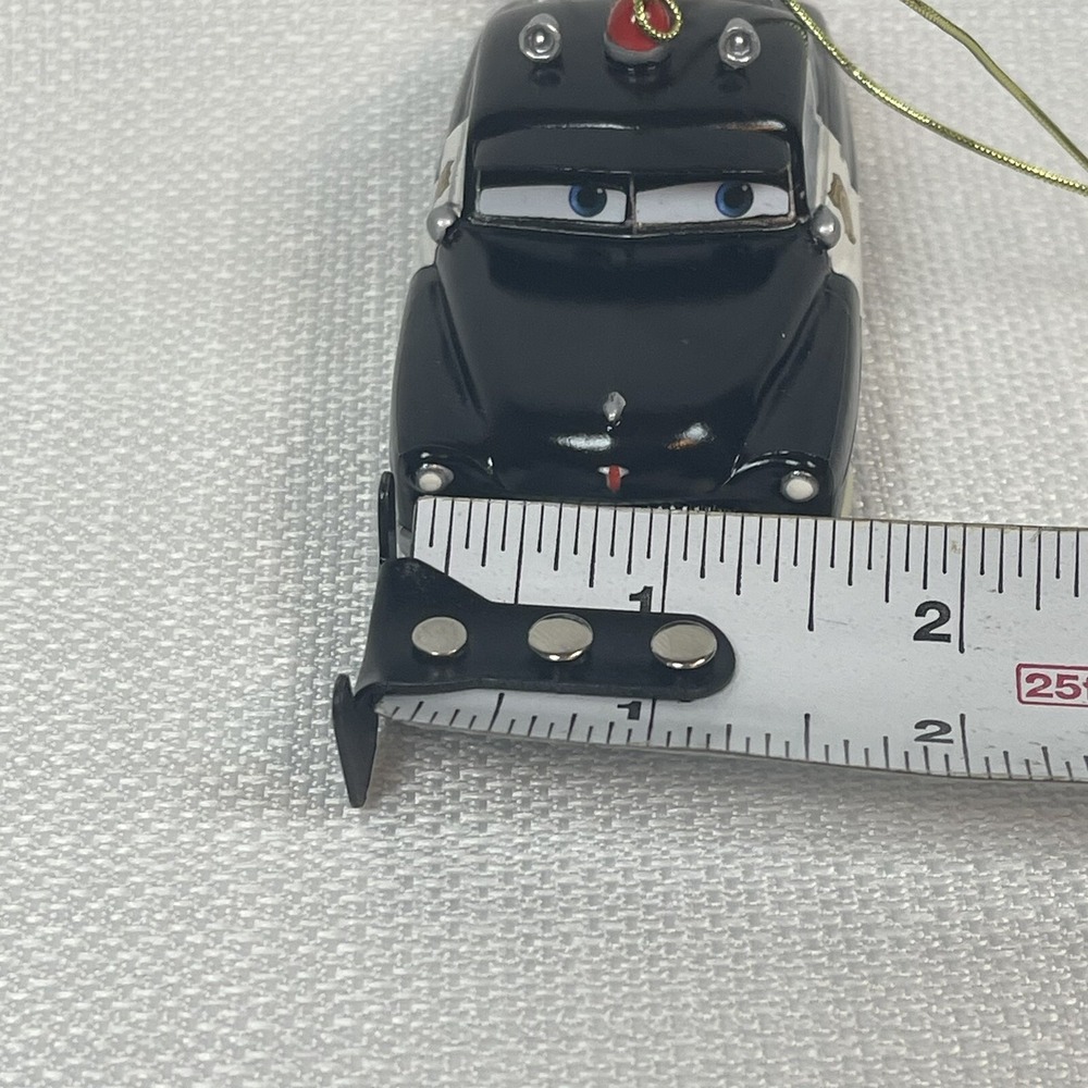 Grolier Disney Early Moments Cars Christmas Ornament Sheriff President's Edition - Picture 9 of 9
